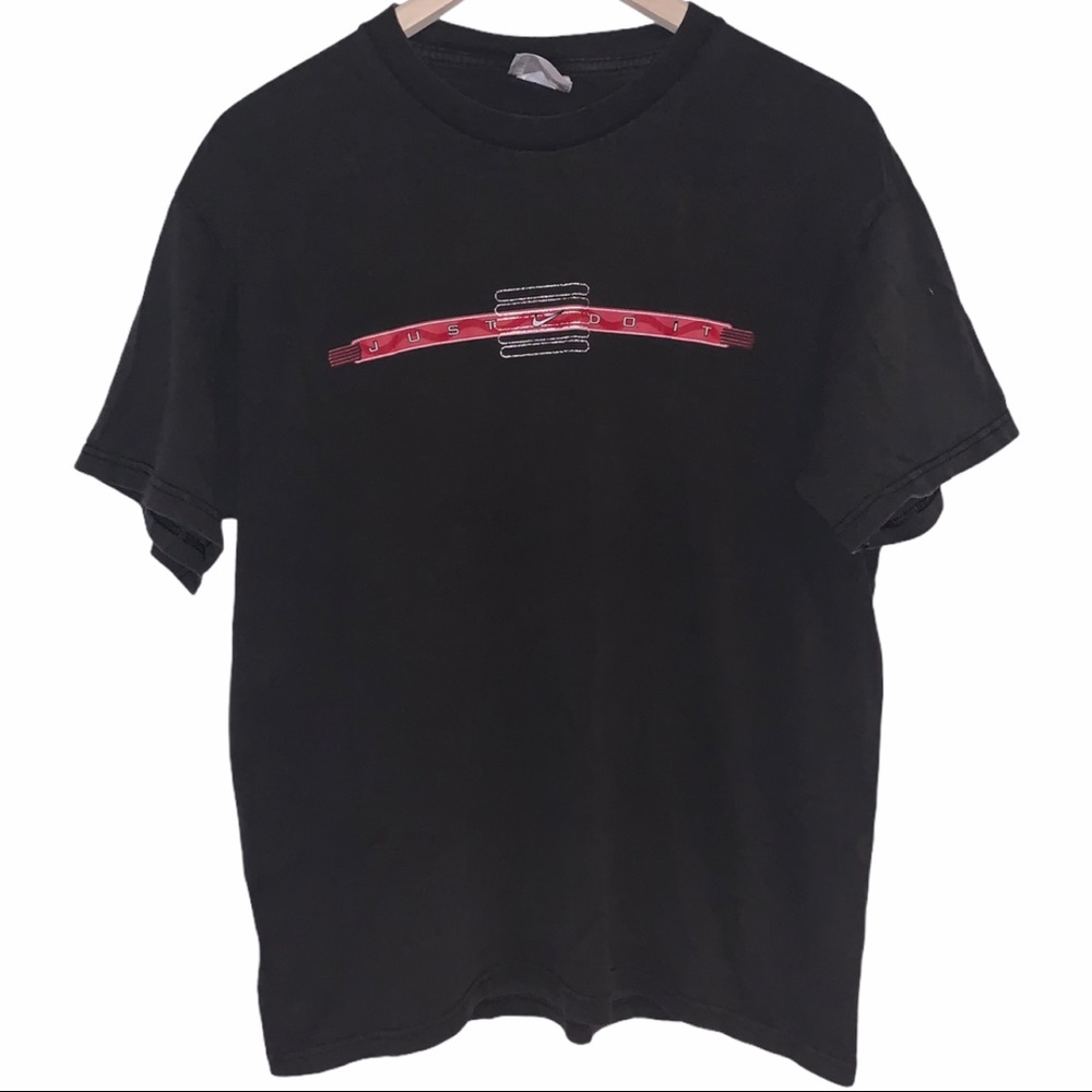 Y2K Vintage Nike Black Just Do It T-Shirt